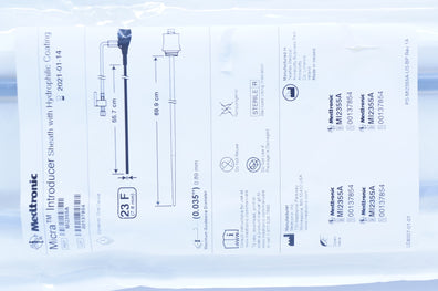 Medtronic MI2355A Micra Introducer Sheath with Hydrophilic Coating 23F (x)